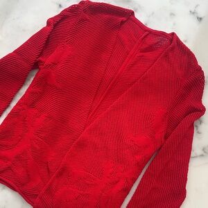 Elegant Red Women's Sweater